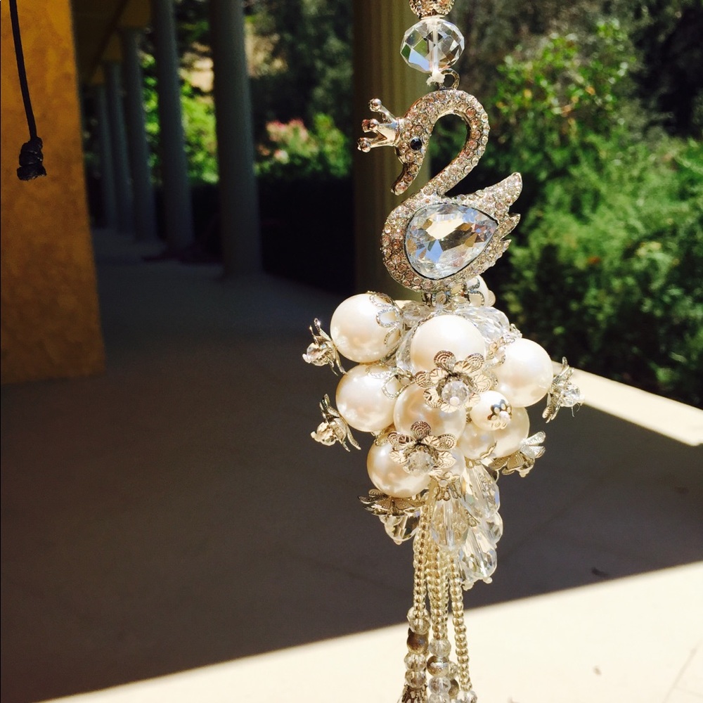 Car Crystal Mirror Hanger